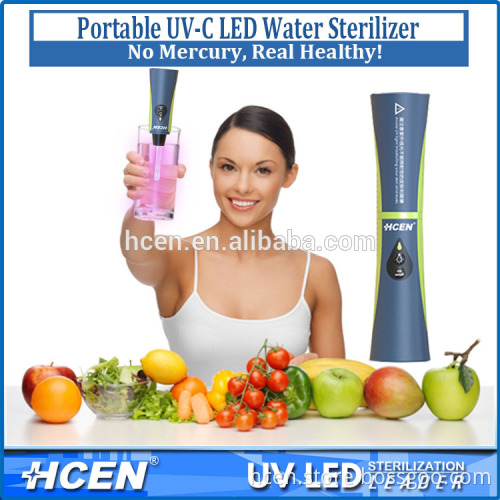 280nm uv led application portable submersible uv water sterilizer